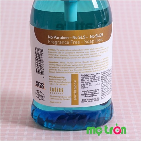 Dầu gội đào tây The Nature Time 250ml